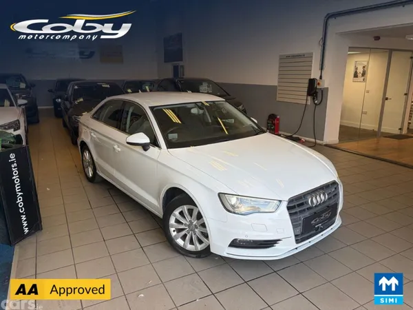 Audi A3 Saloon, Petrol, 2015, White