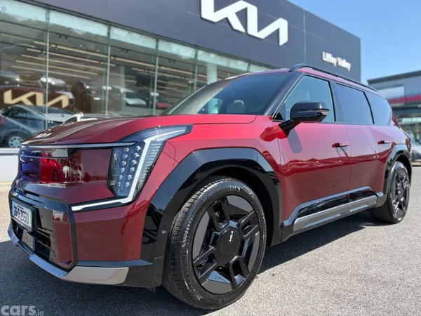 Kia EV9 SUV, Electric, 2026, Red