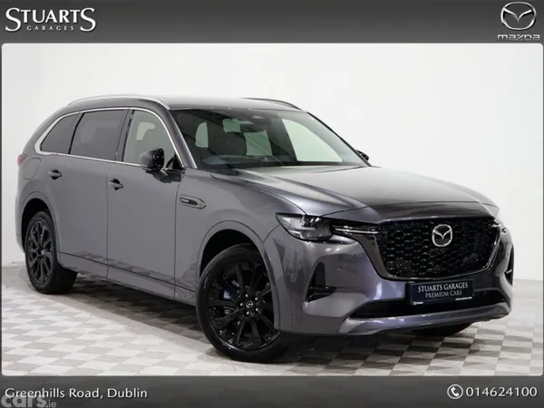 Mazda CX-80 SUV, Petrol Plug-in Hybrid, 2026, Grey