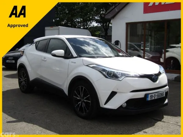 Toyota C-HR Hatchback, Petrol Hybrid, 2019, White