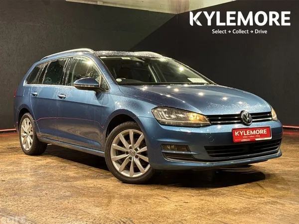 Volkswagen Golf Estate, Petrol, 2017, Blue