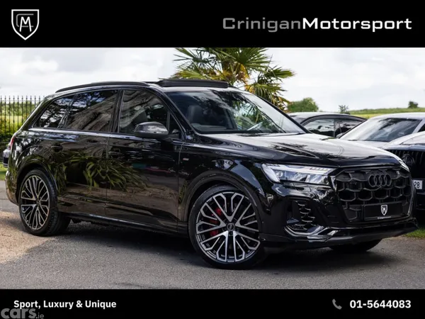 Audi Q7 SUV, Petrol Plug-in Hybrid, 2026, Black