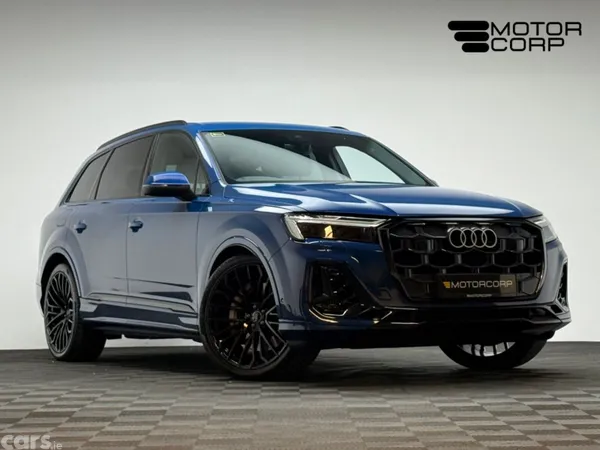 Audi Q7 SUV, Petrol Plug-in Hybrid, 2024, Blue