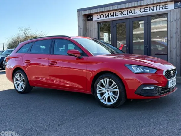 SEAT Leon Estate, Diesel, 2021, Red