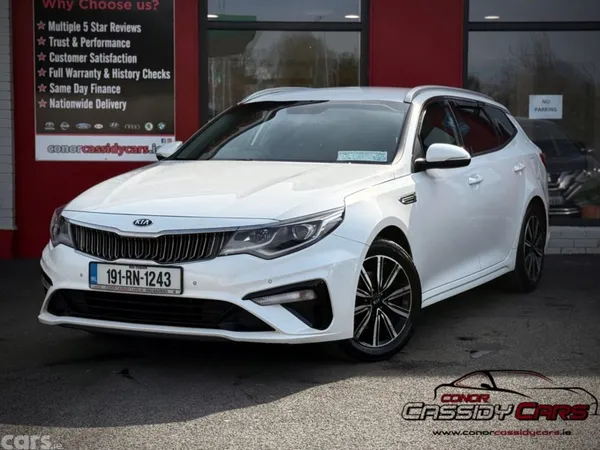 Kia Optima Estate, Diesel, 2019, White