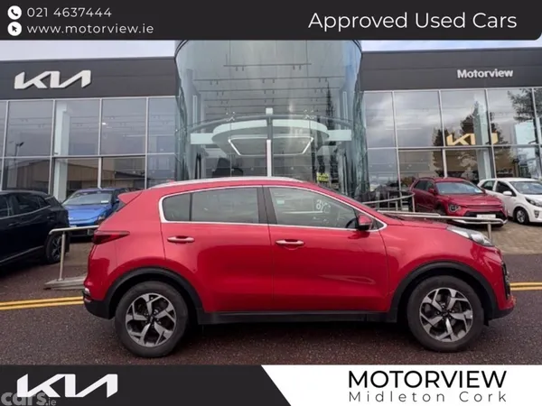 Kia Sportage SUV, Diesel, 2019, Red