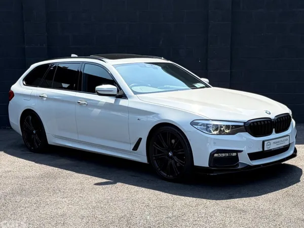 BMW 5-Series Estate, Diesel, 2018, White