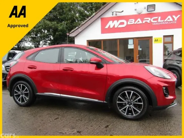 Ford Puma MPV, Petrol Hybrid, 2020, Red