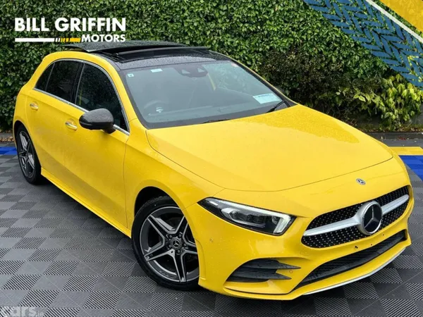Mercedes-Benz A-Class Hatchback, Diesel, 2019, Yellow