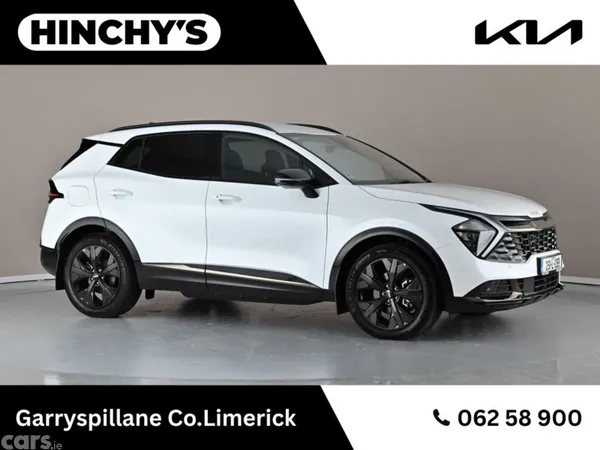 Kia Sportage SUV, Petrol Plug-in Hybrid, 2025, White