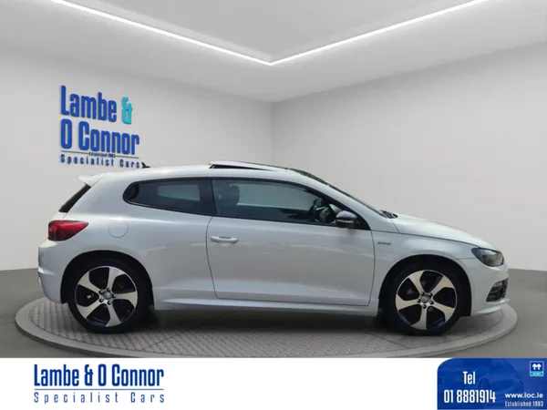 Volkswagen Scirocco Coupe, Diesel, 2014, White