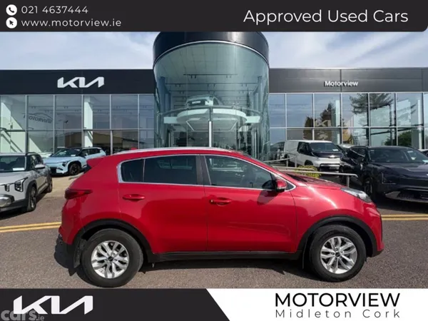 Kia Sportage SUV, Diesel, 2020, Red
