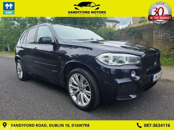 BMW X5 Estate, Diesel, 2018, Black