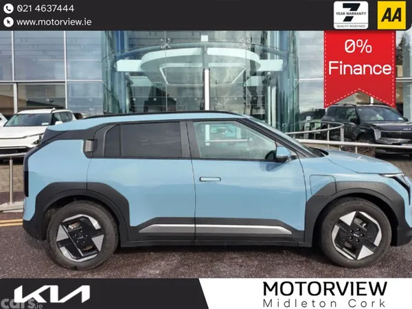 Kia EV3 SUV, Electric, 2027, Blue