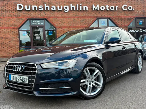 Audi A6 Saloon, Diesel, 2018, Blue