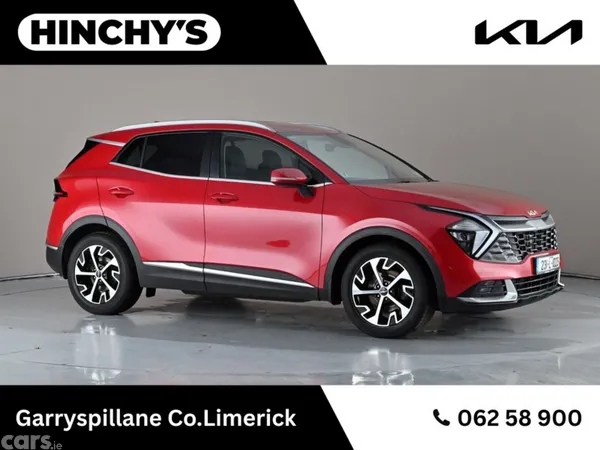 Kia Sportage SUV, Diesel Hybrid, 2023, Red