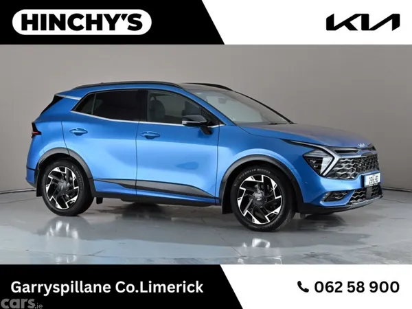 Kia Sportage SUV, Diesel Hybrid, 2025, Blue