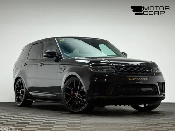 Land Rover Range Rover Sport SUV, Petrol Plug-in Hybrid, 2021, Black