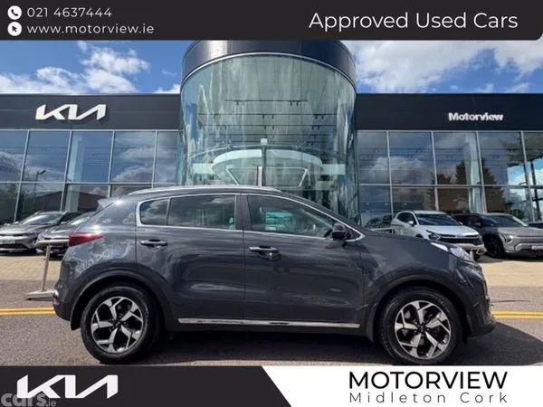 Kia Sportage SUV, Diesel Hybrid, 2020, Grey