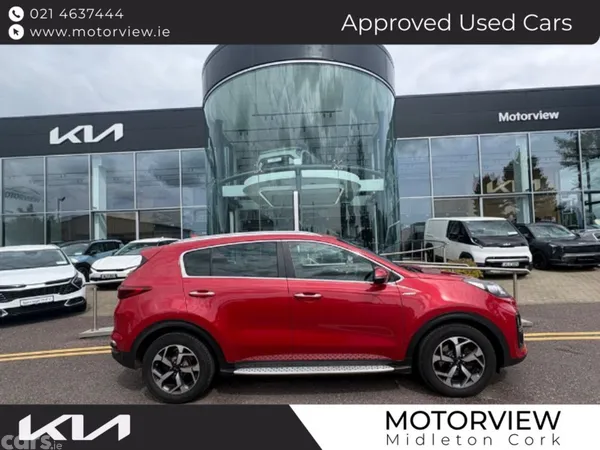 Kia Sportage SUV, Diesel, 2019, Red