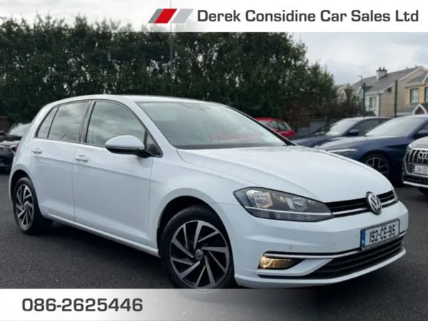 Volkswagen Golf Hatchback, Diesel, 2019, White