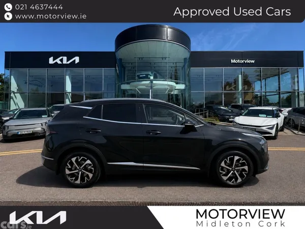 Kia Sportage SUV, Diesel Hybrid, 2023, Black