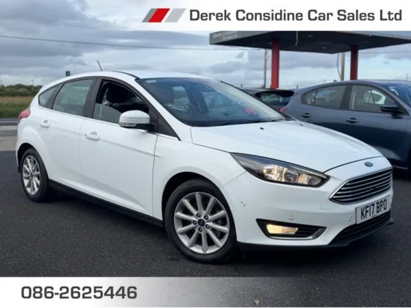 Ford Focus Hatchback, Diesel, 2017, White
