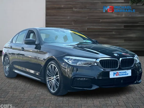BMW 5-Series Saloon, Petrol Plug-in Hybrid, 2020, Black