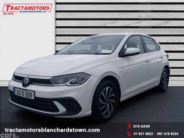 Volkswagen Polo Hatchback, Petrol, 2024, White