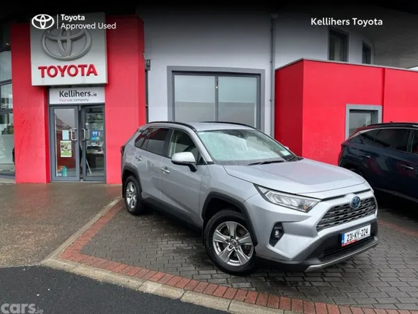 Toyota RAV4 SUV, Petrol Hybrid, 2023, Silver
