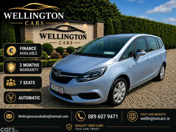 Opel Zafira MPV, Petrol, 2017, Grey