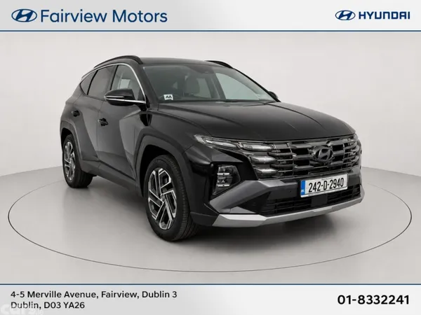 Hyundai Tucson SUV, Petrol Hybrid, 2024, Black