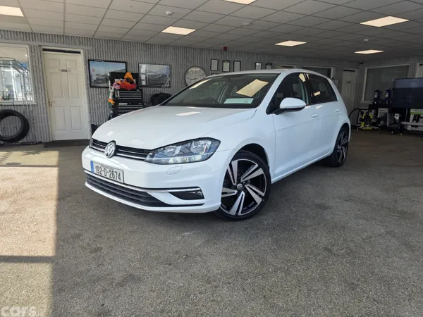 Volkswagen Golf Estate, Petrol, 2019, White