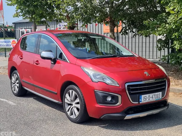 Peugeot 3008 SUV, Diesel, 2015, Red