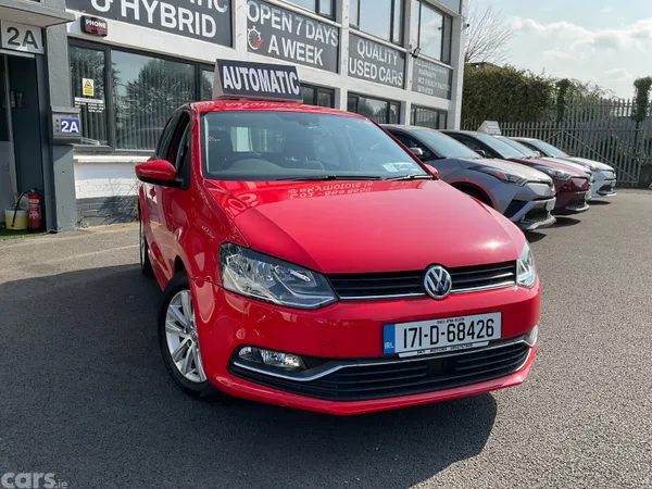 Volkswagen Polo Hatchback, Petrol, 2017, Red