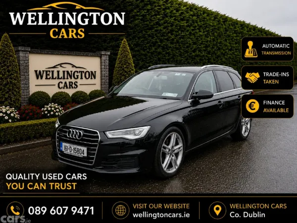 Audi A6 Estate, Diesel, 2015, Black