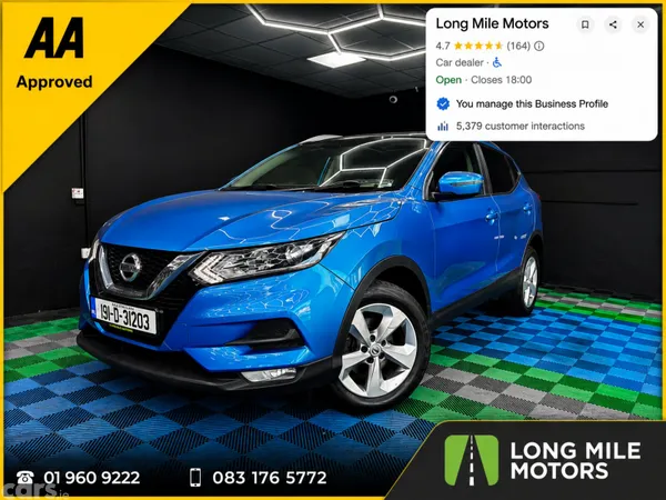 Nissan Qashqai MPV, Diesel, 2019, Blue
