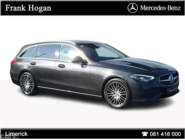 Mercedes-Benz C-Class Estate, Diesel Hybrid, 2022, Grey