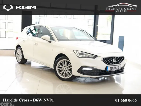 SEAT Leon Hatchback, Diesel, 2021, White