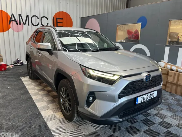 Toyota RAV4 SUV, Petrol Hybrid, 2023, Silver