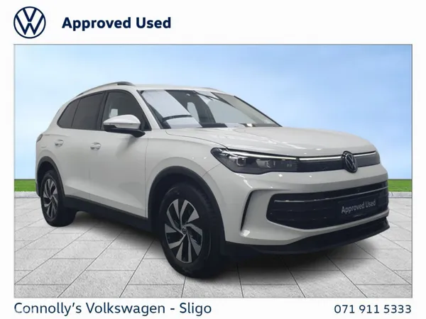 Volkswagen Tiguan SUV, Diesel, 2024, White