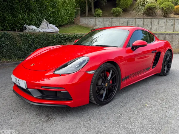 Porsche Cayman Coupe, Petrol, 2018, Red