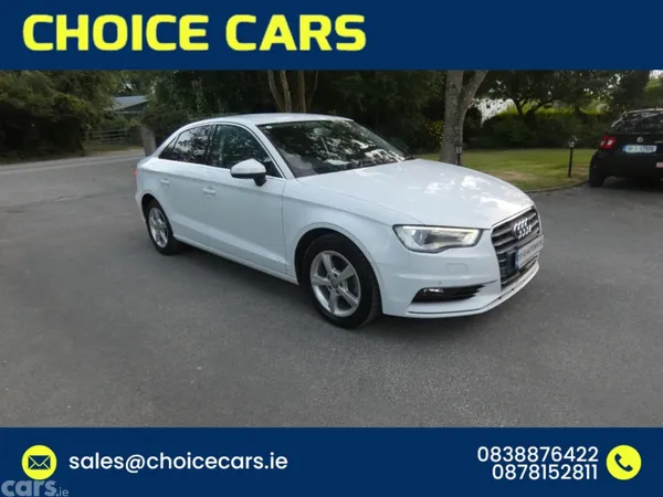 Audi A3 Saloon, Petrol, 2015, White