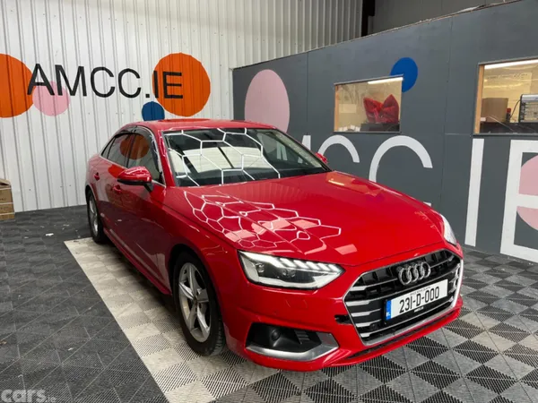 Audi A4 Saloon, Diesel, 2023, Red