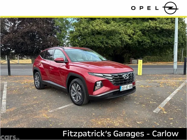 Hyundai Tucson SUV, Petrol Hybrid, 2022, Red