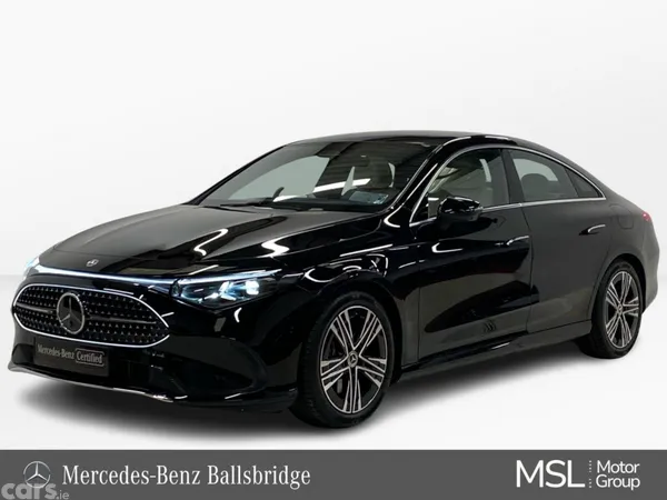 Mercedes-Benz CLA Saloon, Petrol Hybrid, 2026, Black