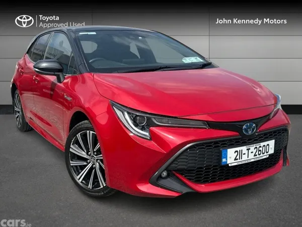 Toyota Corolla Hatchback, Petrol Hybrid, 2021, Red