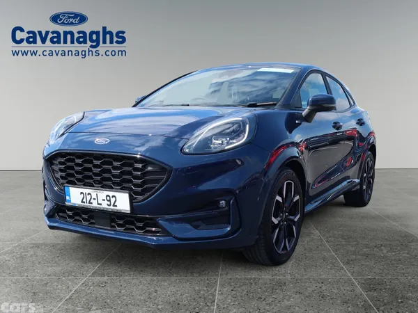 Ford Puma MPV, Petrol Hybrid, 2021, Blue