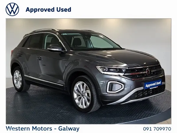 Volkswagen T-Roc SUV, Petrol, 2023, Grey