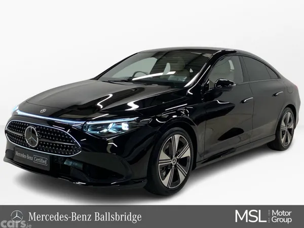Mercedes-Benz CLA Saloon, Petrol Hybrid, 2026, Black